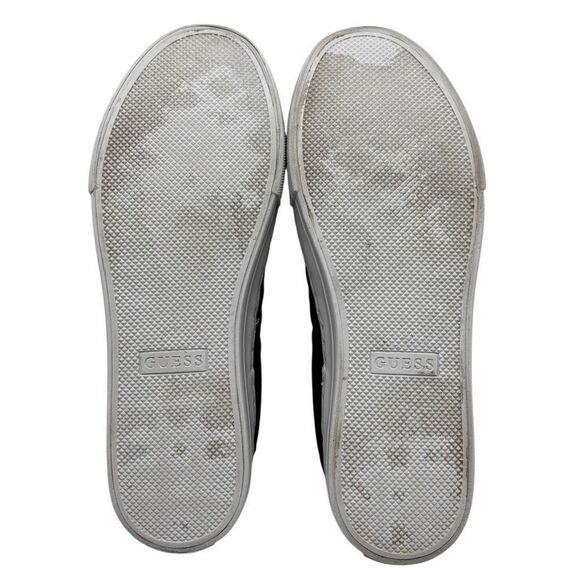 GUESS Loven Quilted Lace-Up Casual Low Top Sneakers Black Size Women’s 10 - Picture 8 of 10